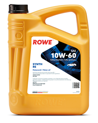 10W60 Rowe Hightec Synt RS 5L By DieHalle3.0